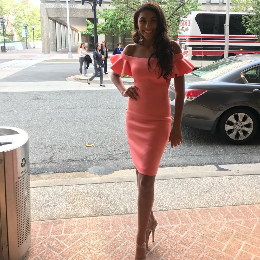 Jovani Coral dress